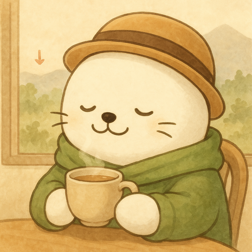 ふくおが暴落でも落ち着いているイメージ