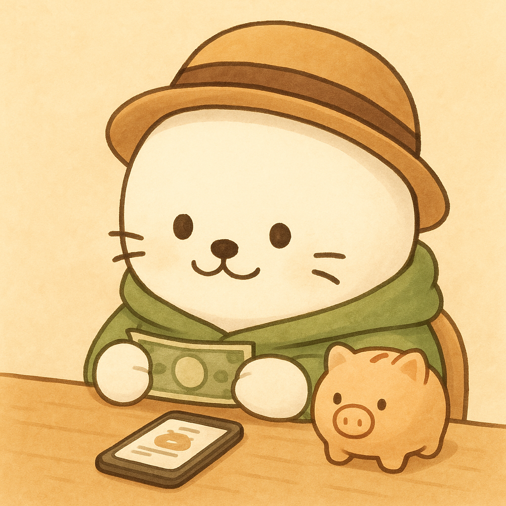 月1万円から積立を始めたふくお