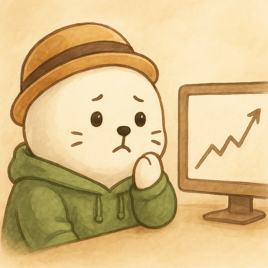 最高値ニュースに焦りそうになるが落ち着くふくお