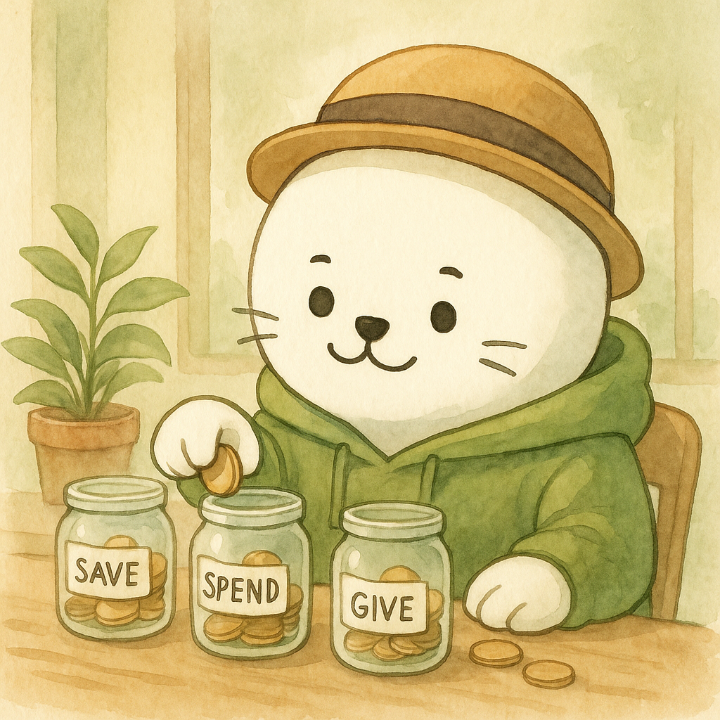 お金の使い分けを考えて前向きになるふくお