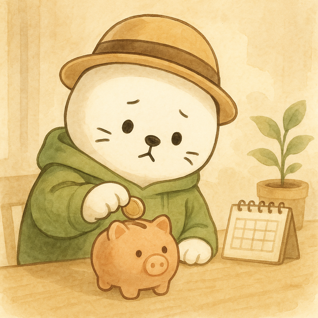 少額積立を始めた頃のふくお